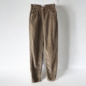 ✨Vintage United Colors of Beneton Olive Corduroy High Waisted Pants
